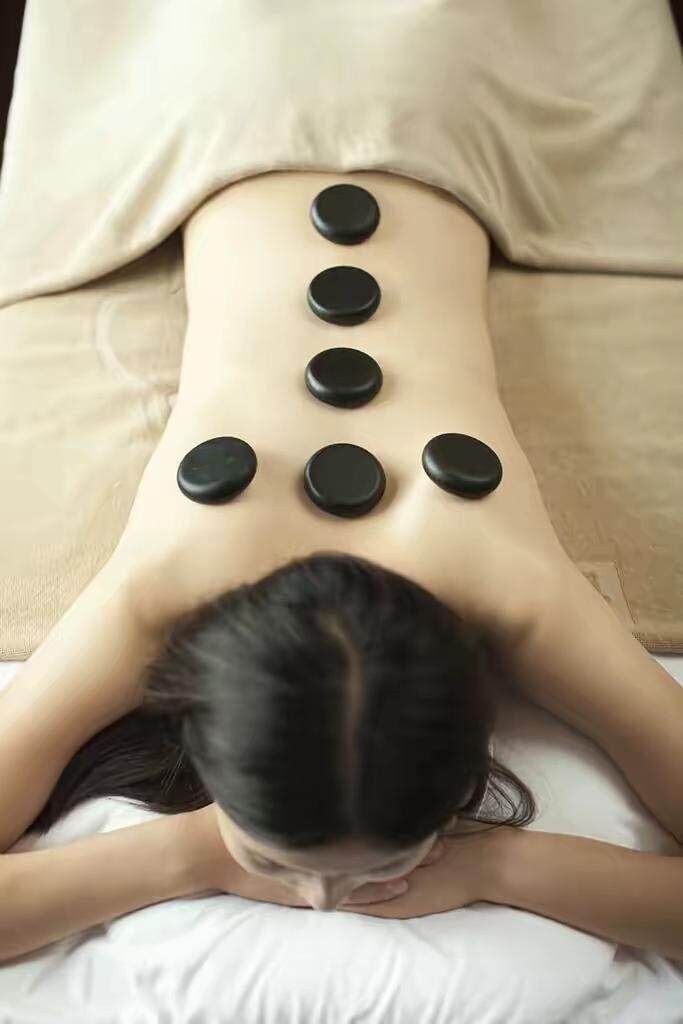 Zabrina 16 Pcs Professional Large Massage Stone Set Basalt Hot Rocks Stones - Image 2